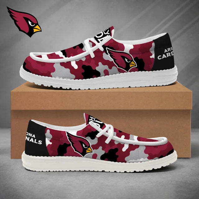 [SPECIAL OFFER] NEW CUSTOMIZED NFL20 ARC ARIZONA CARDINALS LOAFER SHOES