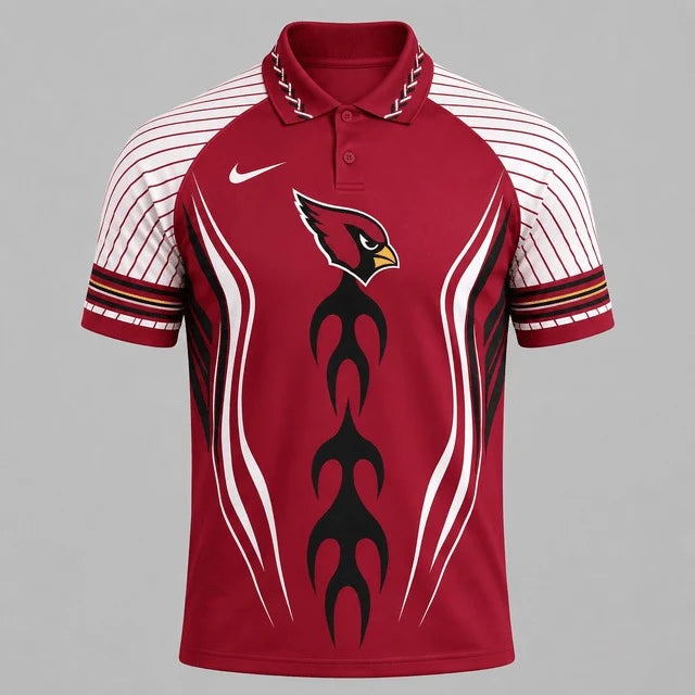 [SPECIAL OFFER] NEW CUSTOMIZED NFL20 ARC ARIZONA CARDINALS POLO SHIRT