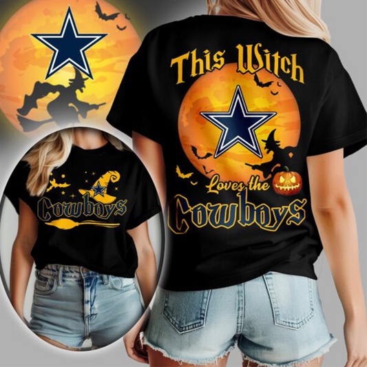 [SPECIAL OFFER] NEW CUSTOMIZED NFL21 DCB DALLAS COWBOYS  HALLOWEEN T-SHIRT, HOODIE & ZIP HOODIE