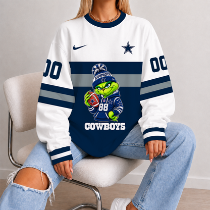 [SPECIAL OFFER] NEW CUSTOMIZED NFL21 DCB DALLAS COWBOYS UNISEX SWEATSHIRT