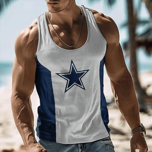 [SPECIAL OFFER] NEW CUSTOMIZED NFL21 DCB DALLAS COWBOYS UNISEX TANK TOP