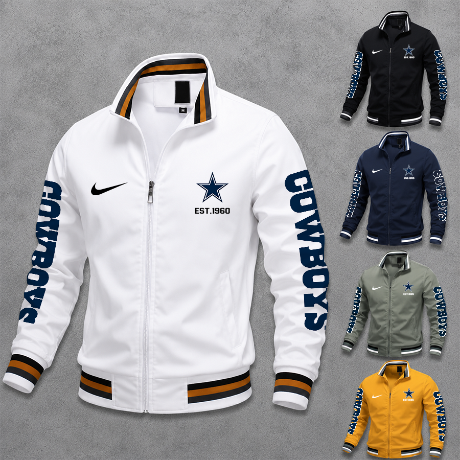 [SPECIAL OFFER] NEW CUSTOMIZED NFL21 DCB DALLAS COWBOYS MEN'S CASUAL JACKET