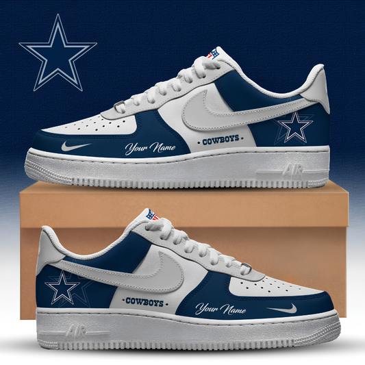 [SPECIAL OFFER] NEW CUSTOMIZED NFL21 DCB DALLAS COWBOYS AF1 SNEAKERS