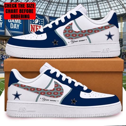 [SPECIAL OFFER] NEW CUSTOMIZED NFL21 DCB DALLAS COWBOYS AF1 SHOES