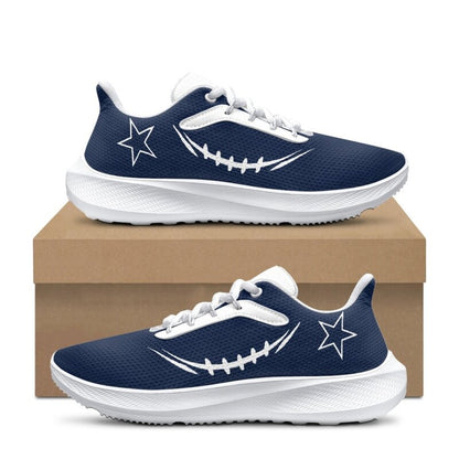 [SPECIAL OFFER] NEW CUSTOMIZED NFL21 DCB DALLAS COWBOYS ROAD RUNNING SHOES
