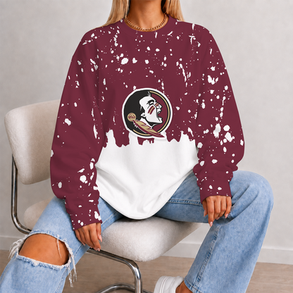 [FAN FAVORITE] NEW CUSTOMIZED NCAA FBS21 FLS FLORIDA STATE SEMINOLES UNISEX SWEATSHIRT