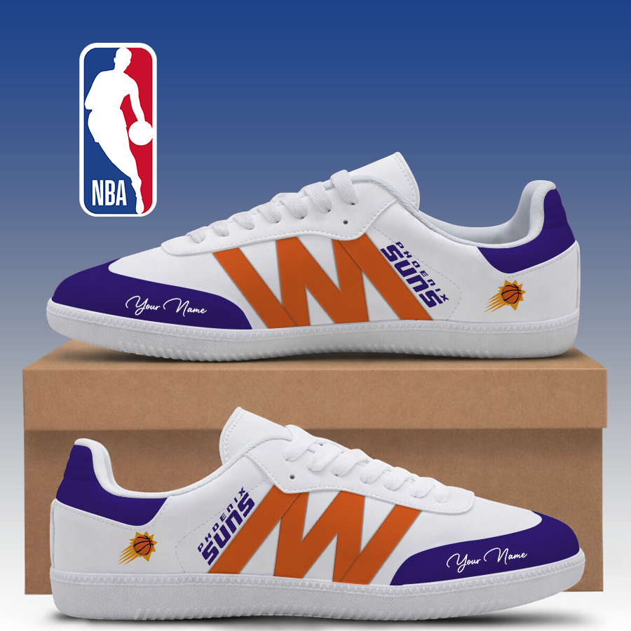 [HOT DEAL] NEW CUSTOMIZED NBA21 PSU PHOENIX SUNS CLASSIC SNEAKERS
