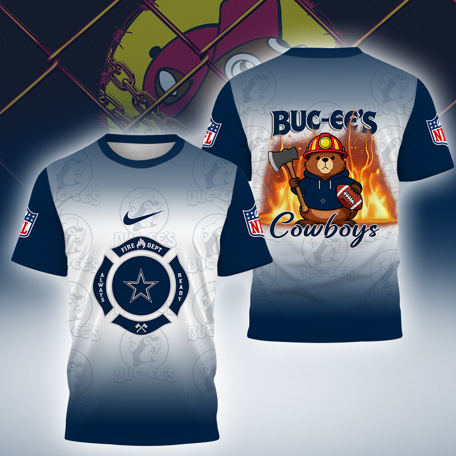 [SPECIAL OFFER] NEW CUSTOMIZED NFL21 DCB DALLAS COWBOYS BUC-EE'S T-SHIRT, HOODIE & ZIP HOODIE