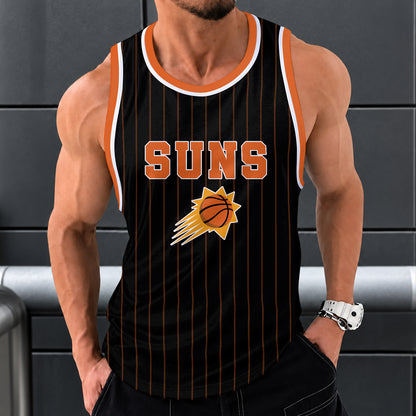 [HOT DEAL] NEW CUSTOMIZED NBA21 PSU PHOENIX SUNS UNISEX TANK TOP