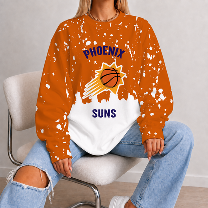 [HOT DEAL] NEW CUSTOMIZED NBA21 PSU PHOENIX SUNS UNISEX SWEATSHIRT