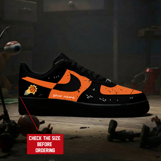 [HOT DEAL] NEW CUSTOMIZED NBA21 PSU PHOENIX SUNS AF1 SHOES