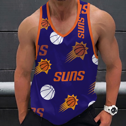 [HOT DEAL] NEW CUSTOMIZED NBA21 PSU PHOENIX SUNS UNISEX TANK TOP