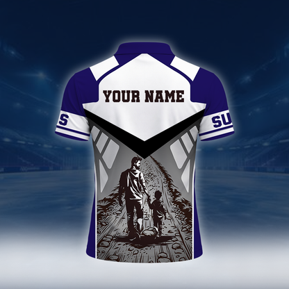 [HOT DEAL] NEW CUSTOMIZED NBA21 PSU PHOENIX SUNS POLO SHIRT