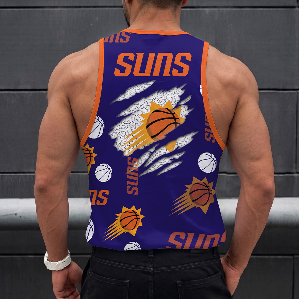 [HOT DEAL] NEW CUSTOMIZED NBA21 PSU PHOENIX SUNS UNISEX TANK TOP