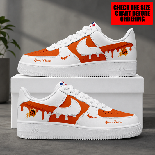 [HOT DEAL] NEW CUSTOMIZED NBA21 PSU PHOENIX SUNS AF1 SHOES