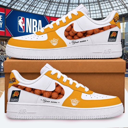 [HOT DEAL] NEW CUSTOMIZED NBA21 PSU PHOENIX SUNS AF1 SHOES