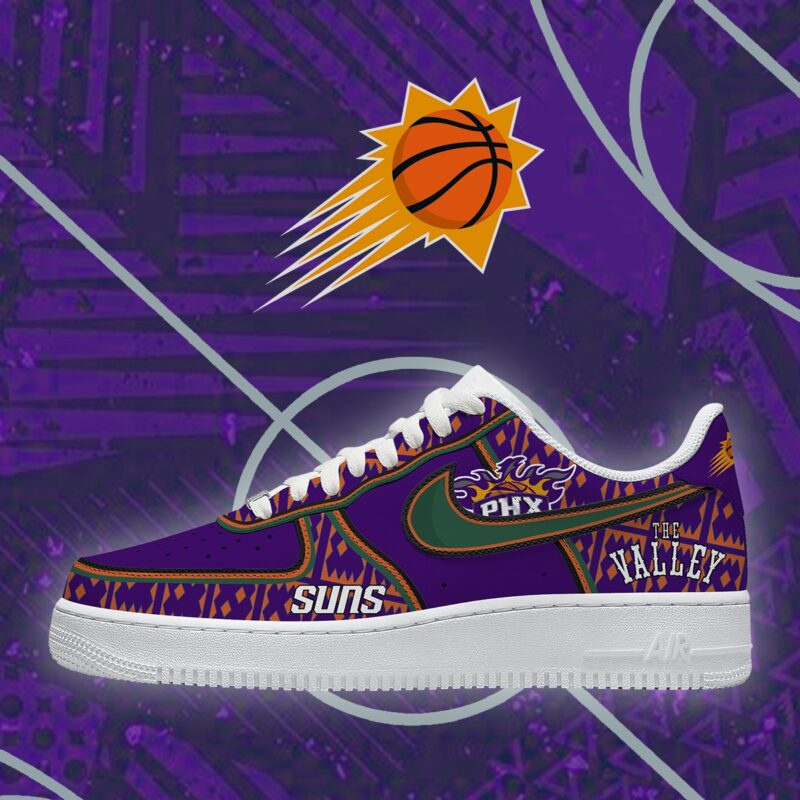 [HOT DEAL] NEW CUSTOMIZED NBA21 PSU PHOENIX SUNS AF1 SHOES