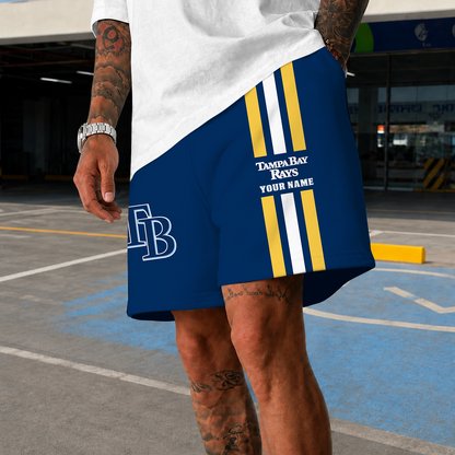 [FLASH SALE] NEW PREMIUM MLB21 TBR TAMPA BAY RAYS SHORT PANTS