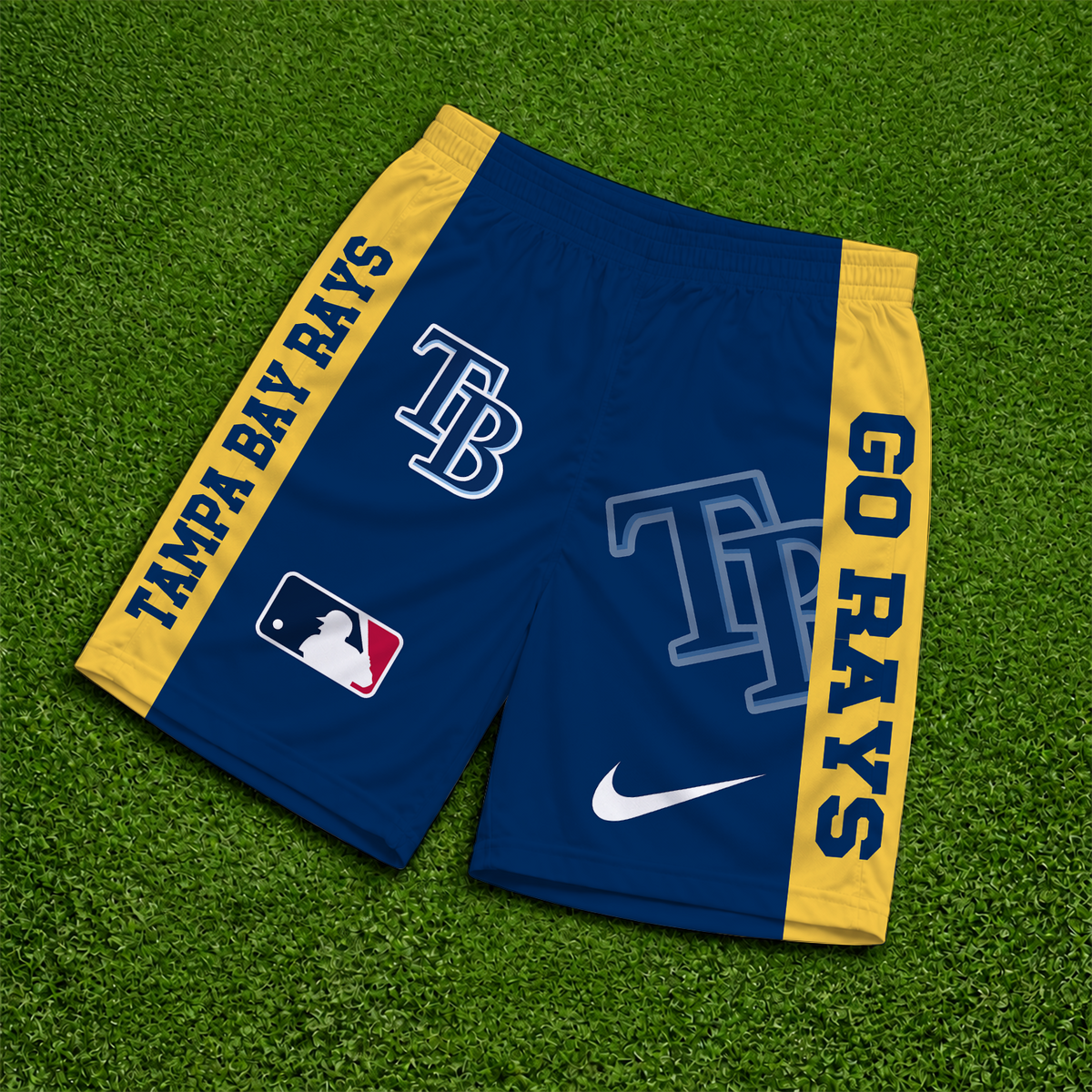 [FLASH SALE] NEW PREMIUM MLB21 TBR TAMPA BAY RAYS SHORT PANTS