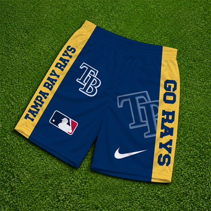 [FLASH SALE] NEW PREMIUM MLB21 TBR TAMPA BAY RAYS SHORT PANTS