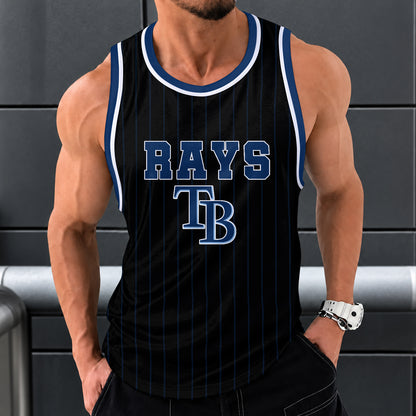 [FLASH SALE] NEW CUSTOMIZED MLB21 TBR TAMPA BAY RAYS UNISEX TANK TOP