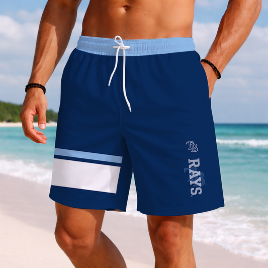 [FLASH SALE] NEW PREMIUM MLB21 TBR TAMPA BAY RAYS BASEBALL SHORT PANTS
