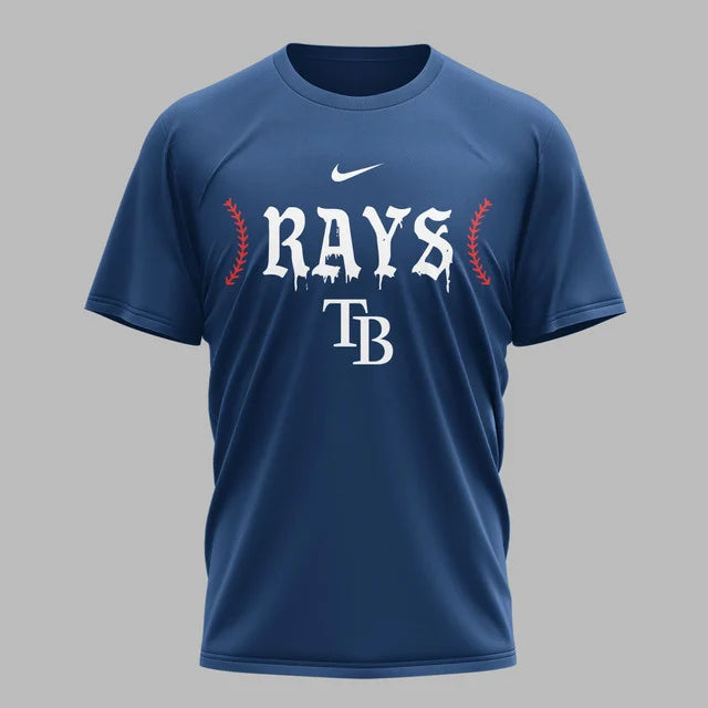 [FLASH SALE] NEW CUSTOMIZED MLB21 TBR TAMPA BAY RAYS MUTICOLOR T-SHIRT
