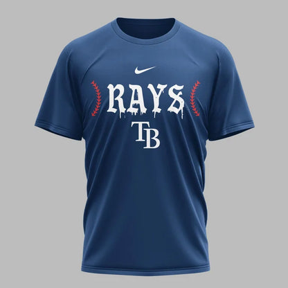 [FLASH SALE] NEW CUSTOMIZED MLB21 TBR TAMPA BAY RAYS MUTICOLOR T-SHIRT