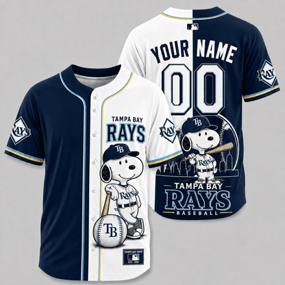[FLASH SALE] NEW CUSTOMIZED MLB21 TBR TAMPA BAY RAYS BASEBALL JERSEY