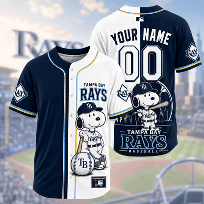 [FLASH SALE] NEW CUSTOMIZED MLB21 TBR TAMPA BAY RAYS BASEBALL JERSEY