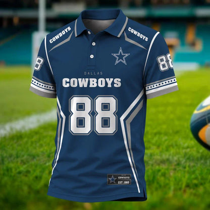 [SPECIAL OFFER] NEW CUSTOMIZED NFL21 DCB DALLAS COWBOYS POLO SHIRT