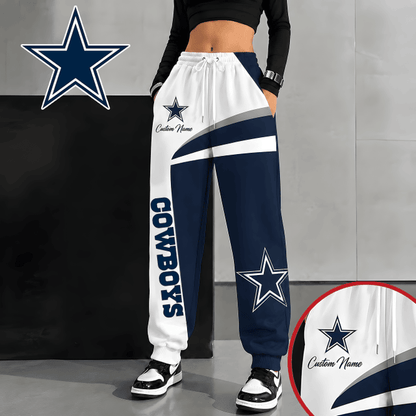 [SPECIAL OFFER] NEW CUSTOMIZED NFL21 DCB DALLAS COWBOYS SWEATPANTS