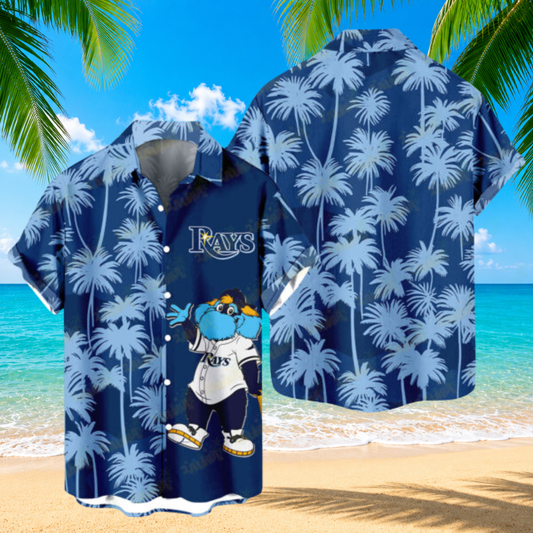[FLASH SALE] NEW CUSTOMIZED MLB21 TBR TAMPA BAY RAYS UNISEX HAWAIIAN SHIRT