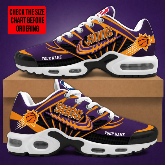 [HOT DEAL] NEW CUSTOMIZED NBA21 PSU PHOENIX SUNS AIR MAX PLUS SNEAKERS