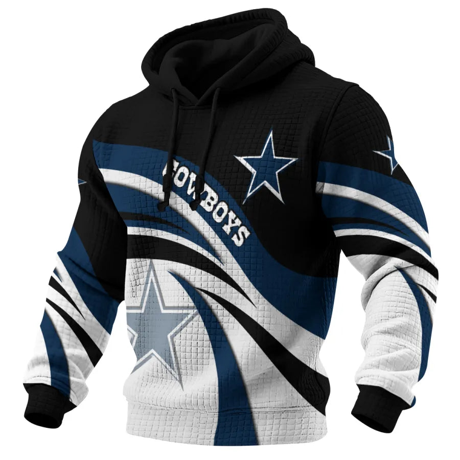 [SPECIAL OFFER] NEW CUSTOMIZED NFL21 DCB DALLAS COWBOYS UNISEX HOODED SWEATSHIRT