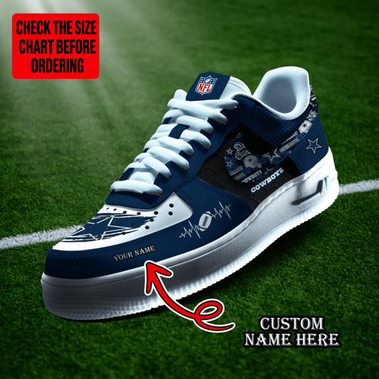 [SPECIAL OFFER] NEW CUSTOMIZED NFL21 DCB DALLAS COWBOYS AF1 SHOES