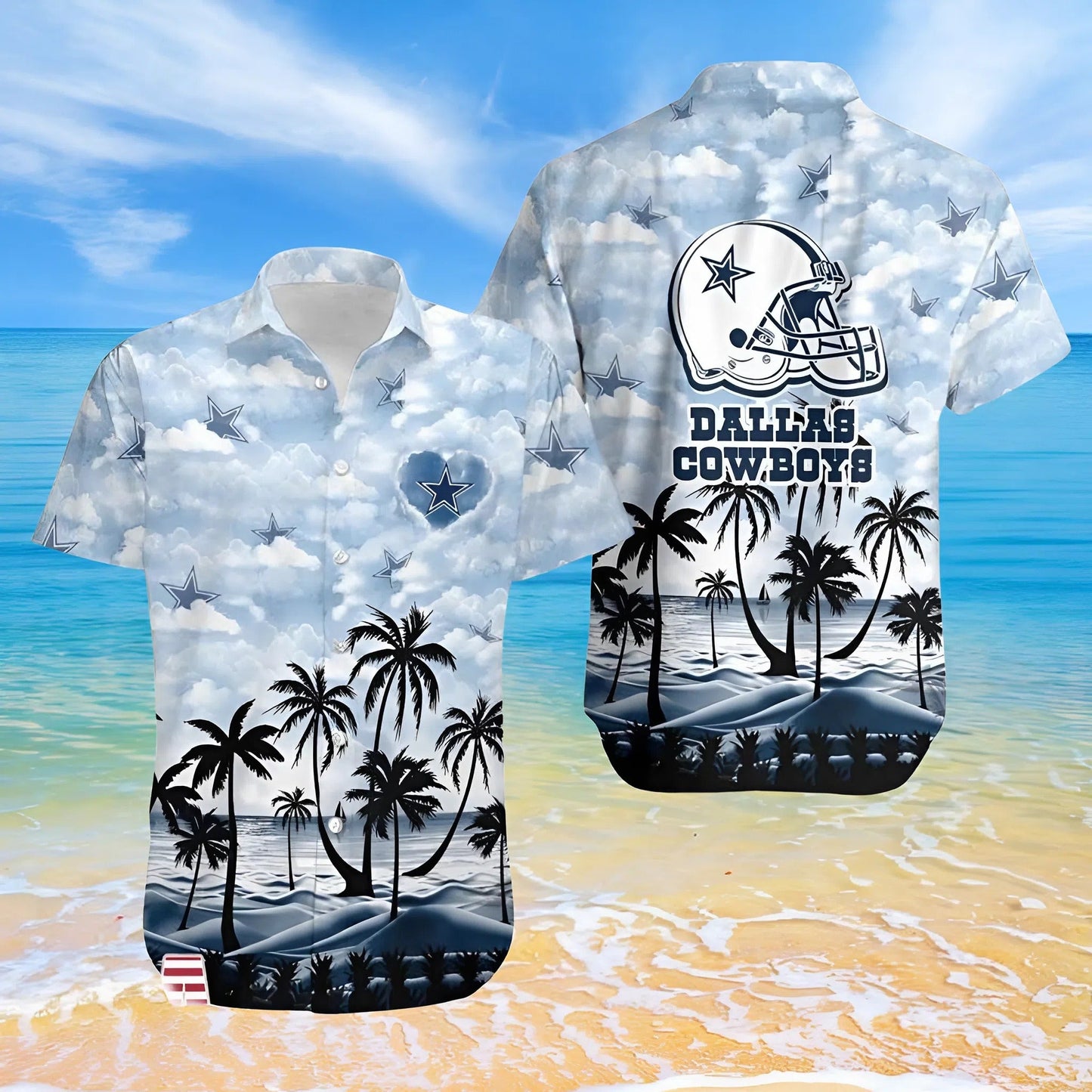 [SPECIAL OFFER] NEW CUSTOMIZED NFL21 DCB DALLAS COWBOYS UNISEX HAWAIIAN SHIRT