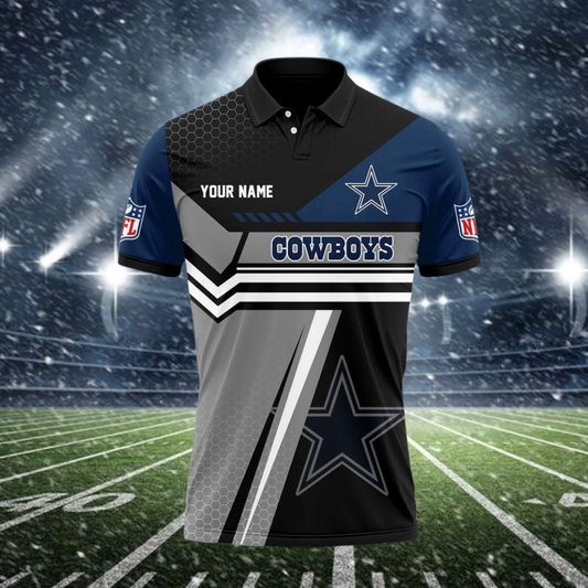[SPECIAL OFFER] NEW CUSTOMIZED NFL21 DCB DALLAS COWBOYS POLO SHIRT
