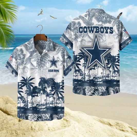 [SPECIAL OFFER] NEW CUSTOMIZED NFL21 DCB DALLAS COWBOYS UNISEX HAWAIIAN SHIRT