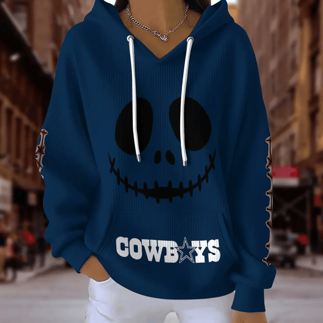 [SPECIAL OFFER] NEW CUSTOMIZED NFL21 DCB DALLAS COWBOYS RIBBED HOODIE & SWEATSHIRT