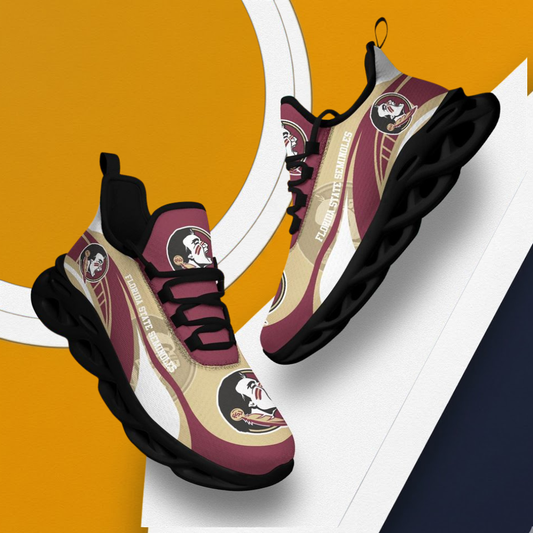 LIMITED EDITION - NEW CUSTOMIZED NCAA FBS21 FLS FLORIDA STATE SEMINOLES CLUNKY SNEAKERS