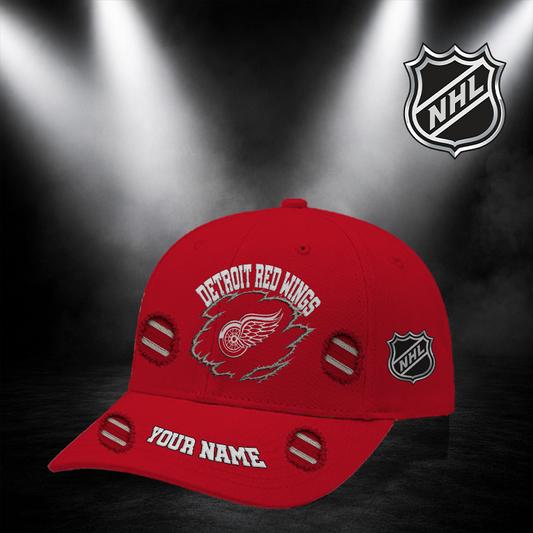 [SUPER SALE] NEW CUSTOMIZED NHL22 DRW DETROIT RED WINGS CLASSIC CAP
