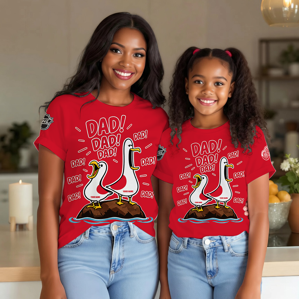[FATHER'S DAY] NEW CUSTOMIZED NHL22 DRW DETROIT RED WINGS T-SHIRT, SWEATSHIRT, HOODIE & ZIP HOODIE