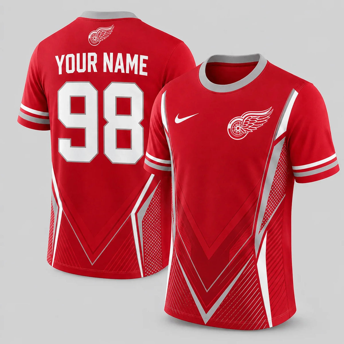 [SUPER SALE] NEW CUSTOMIZED NHL22 DRW DETROIT RED WINGS T-SHIRT, HOODIE, ZIP HOODIE