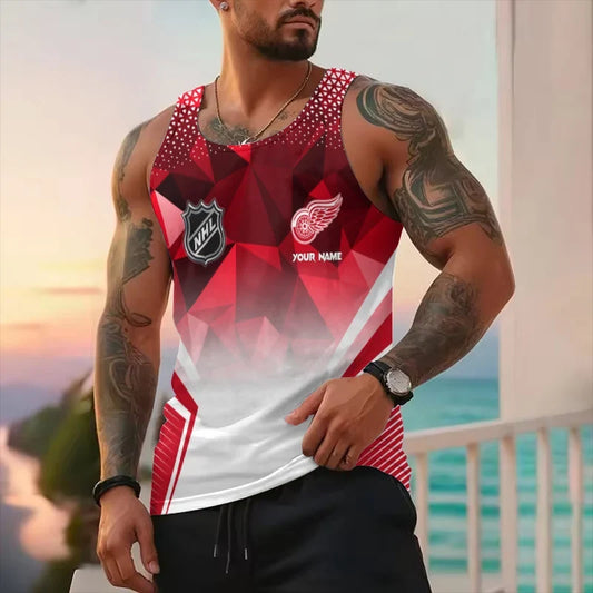 [SUPER SALE] NEW CUSTOMIZED NHL22 DRW DETROIT RED WINGS UNISEX TANK TOP