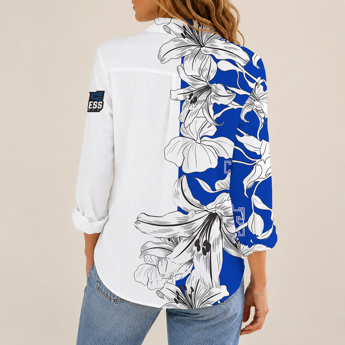 [FAN FAVORITE] NEW CUSTOMIZED NCAA MAM22 KEW KENTUCKY WILDCATS STRAPPY WOMEN CASUAL SHIRT