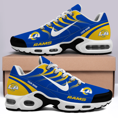 [SPECIAL OFFER] NEW CUSTOMIZED NFL22 LAR LOS ANGELES RAMS AIR MAX PLUS SNEAKERS