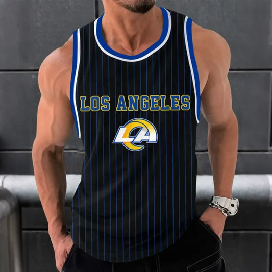 [SPECIAL OFFER] NEW CUSTOMIZED NFL22 LAR LOS ANGELES RAMS UNISEX TANK TOP