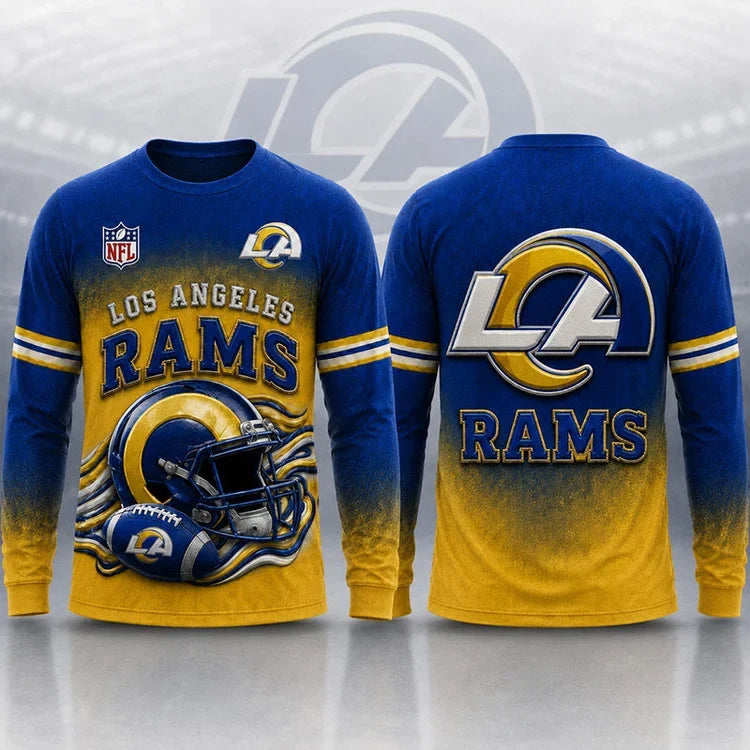 [SPECIAL OFFER] NEW CUSTOMIZED NFL22 LAR LOS ANGELES RAMS APPAREL