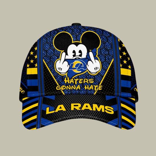 [SPECIAL OFFER] NEW CUSTOMIZED NFL22 LAR LOS ANGELES RAMS CLASSIC CAP